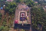 Devi Temple arial view 4